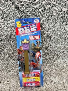 Marvel Avengers Thanos PEZ Candy & Dispenser New In Package